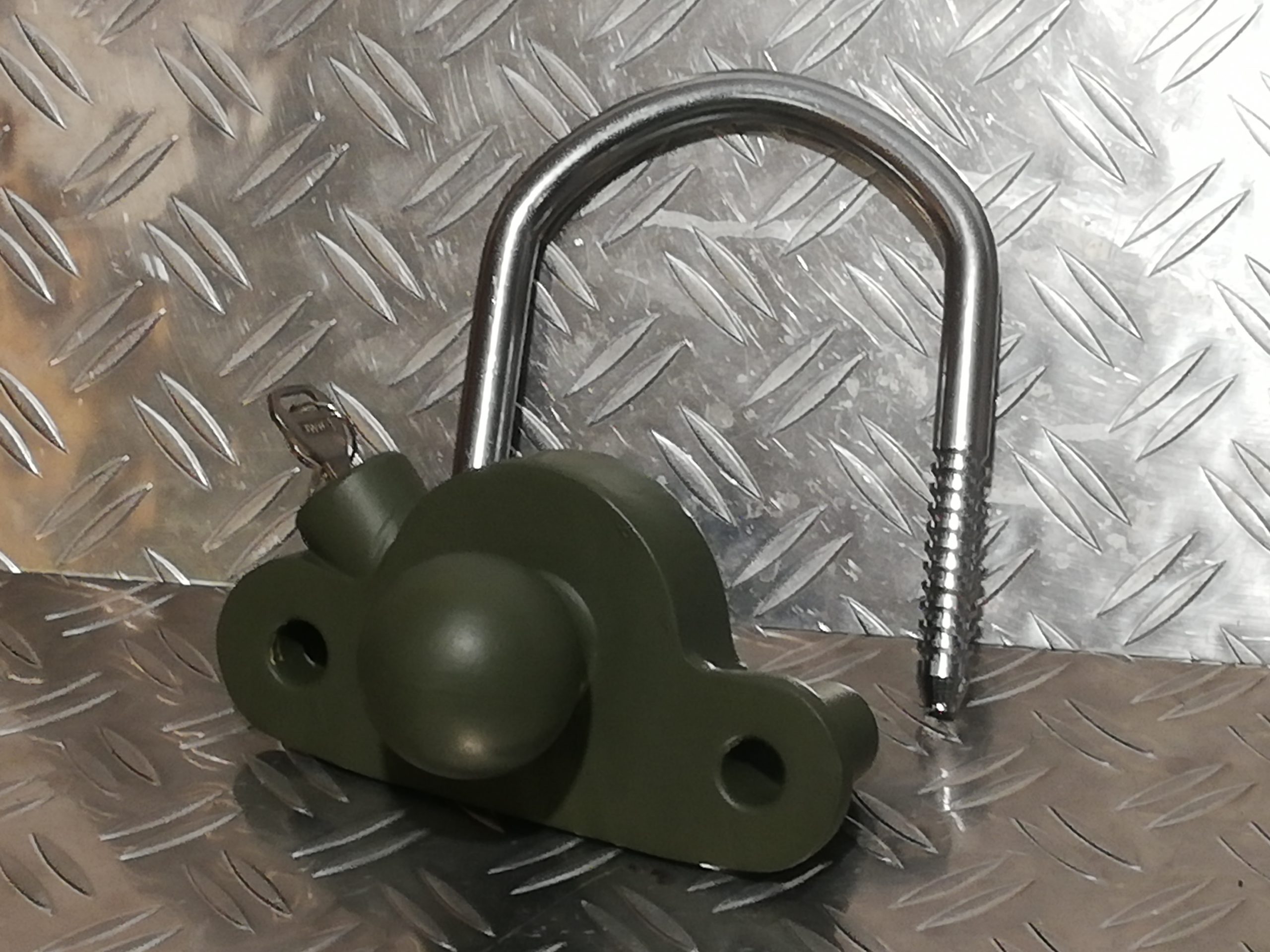 Discuss-Lock Schloss für Anhängerkupplung 70mm (mit 3 Schlüsseln)