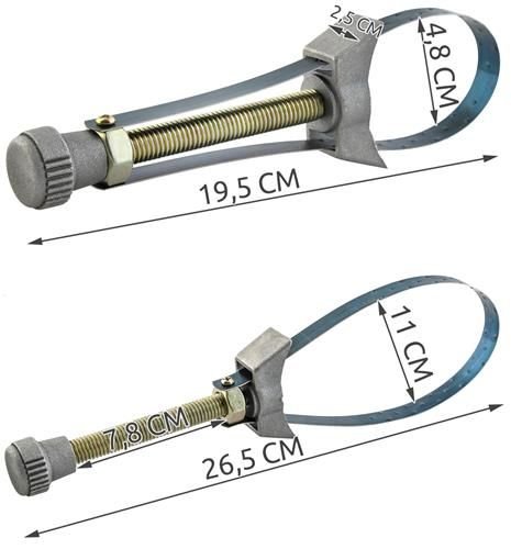 Ölfilter-Werkzeug, Ölfilter-Schlüssel Demontage Satz 6-tlg 24-42mm