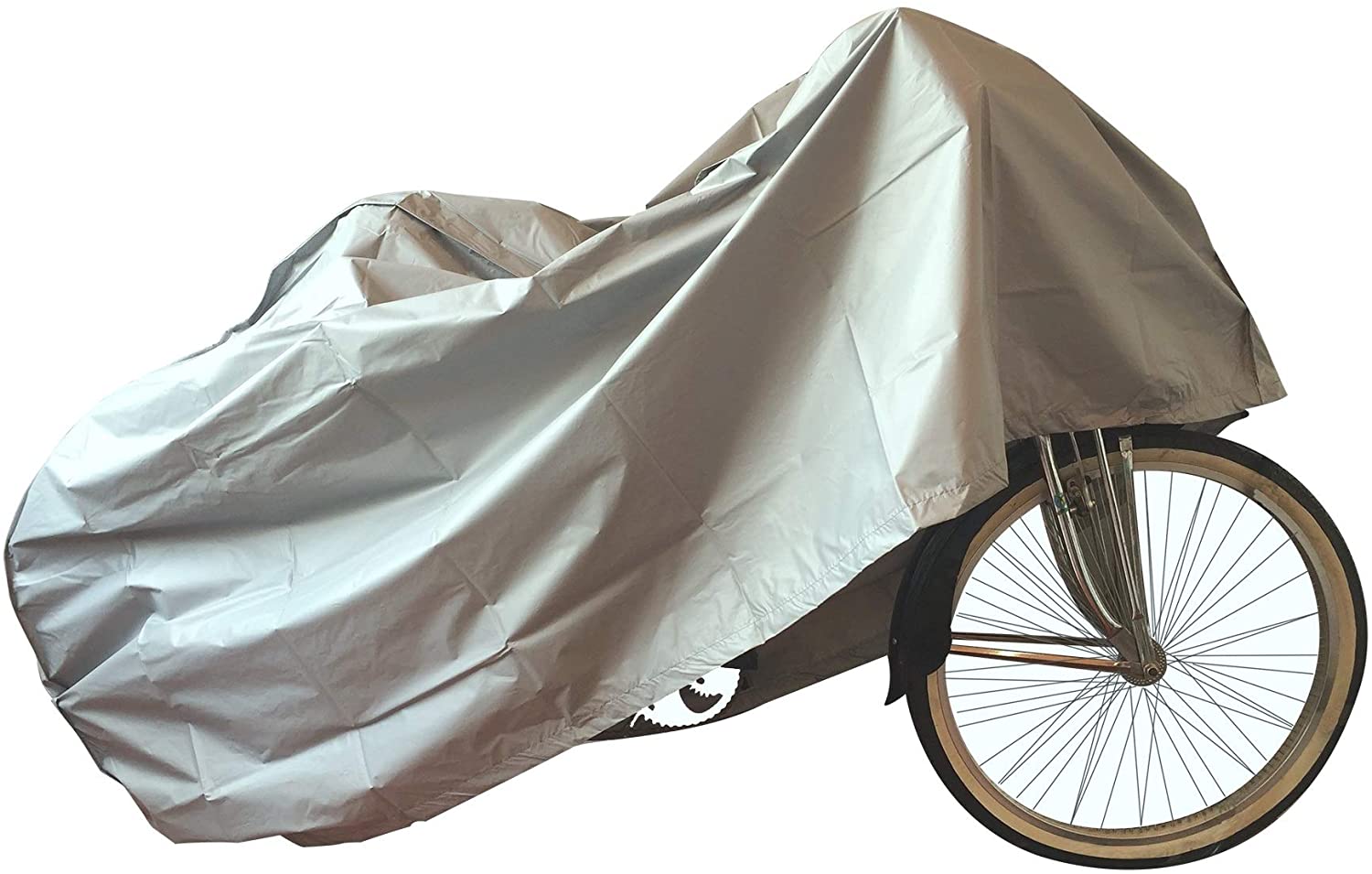 Fahrrad-Schutzhülle Abdeckung Fahrradgarage für Zweiräder wasserdicht aus  PEVA in Grau für Motorräder Fahrräder Mofa Moped Roller